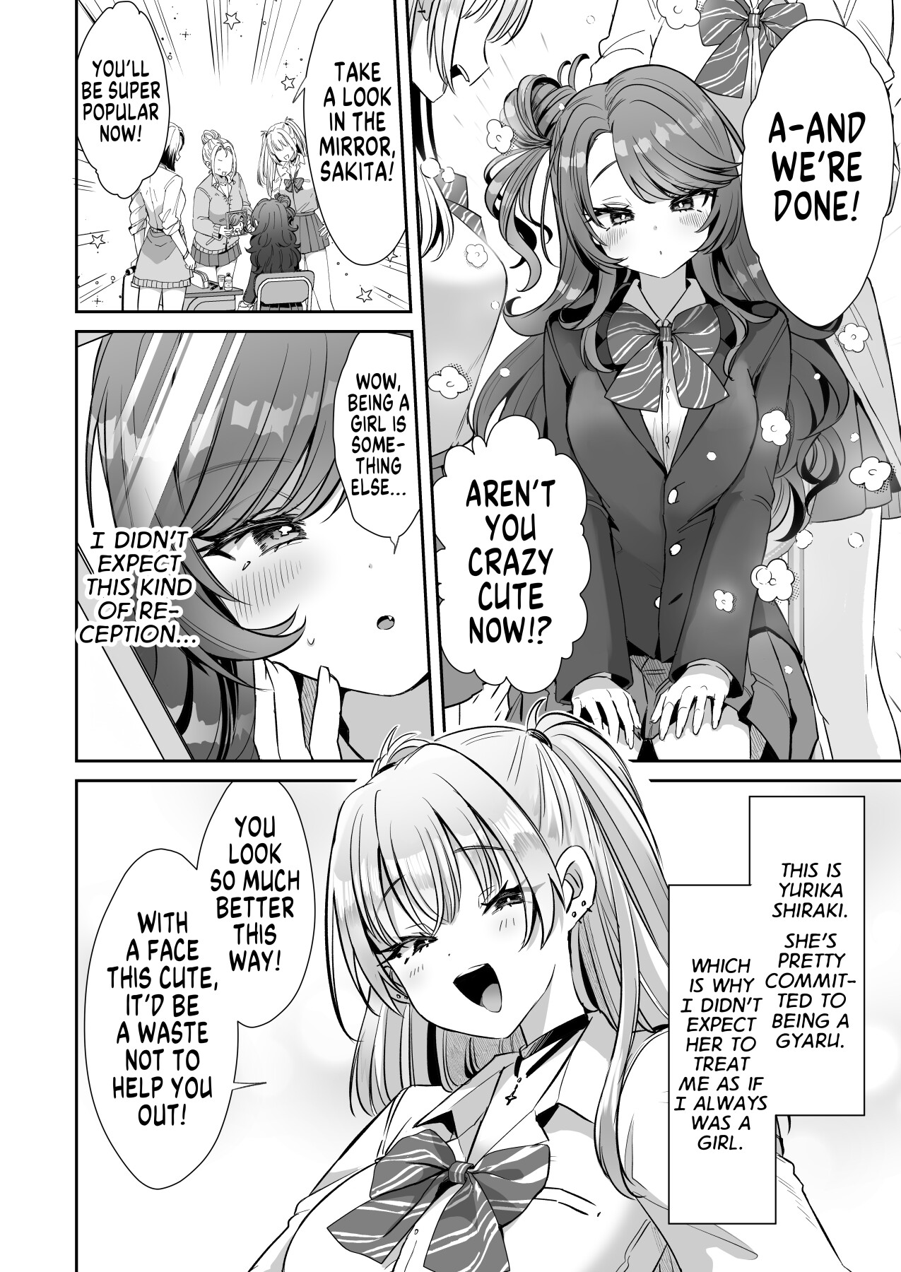 Hentai Manga Comic-How Waking Up as a Girl has Turned me from a Gloomy Guy into a Gyaru-Read-13